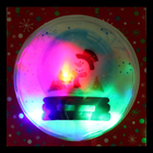 Карнавальный значок световой "Снеговичок" - Фото 2