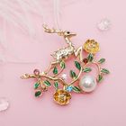 Брошь «Олень сказочный», разноцветный в золоте - Фото 1