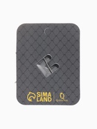 Брошь «Паук в паутине», черно-белая в серебре - Фото 7