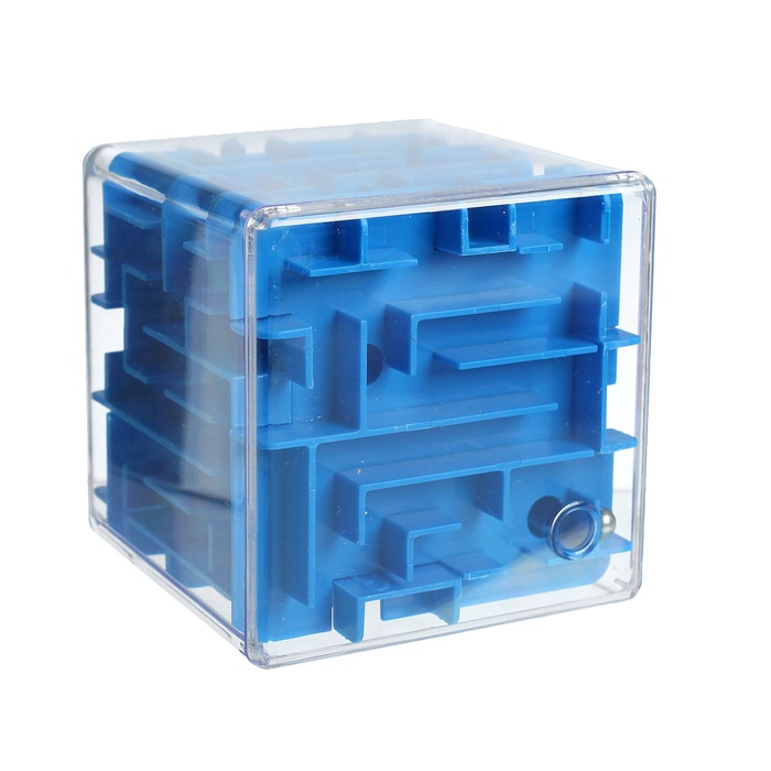 Головоломка «Лабиринт», синяя - Фото 1