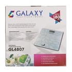 Весы напольные Galaxy GL 4807, электронные, до 180 кг, 3 единицы измерения - Фото 7
