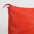Сумка женская на молнии, 1 отдел, 2 наружных кармана, регулируемый ремень, цвет красный - Фото 4