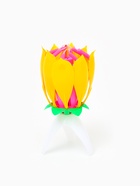 Свеча для торта музыкальная «Тюльпан», жёлтая, 12×5 см - Фото 10