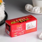 Свеча для торта музыкальная «Тюльпан», фиолетовая, 12×5 см - Фото 6