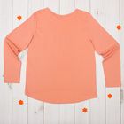 Лонгслив для девочки, рост 140-146 (40) см, цвет оранжевый - Фото 2
