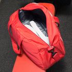 Сумка спортивная, отдел на молнии, наружный карман, длинный ремень, цвет красный - Фото 3
