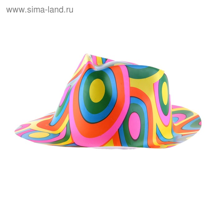 Карнавальная шляпа с выемкой "Радуга" - Фото 1