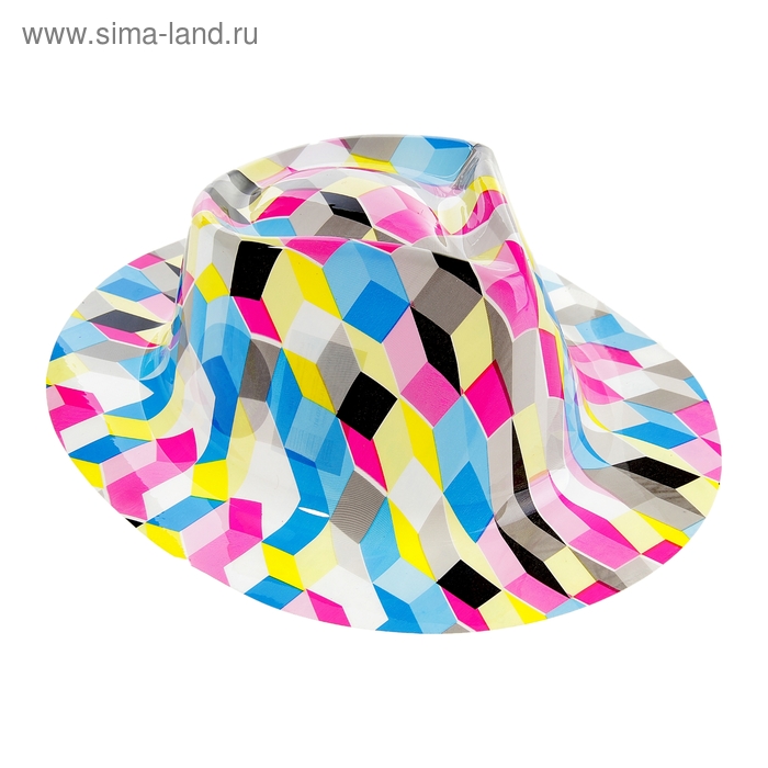 Карнавальная шляпа с выямкой "Мозаика" - Фото 1