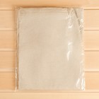 Полотенце на липучке килт для бани и сауны 150х75 см, мужской, льняной - Фото 7