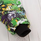 Комбинезон для мальчика "ТЕДДИ",  рост 110 см, цвет зеленый/белый Д 315 - Фото 4