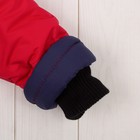 Куртка для мальчика "ТРОЯ", рост 110 см, цвет синий/красный/серый ДЗ-0039 - Фото 7