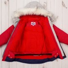 Куртка для мальчика "ТРОЯ", рост 110 см, цвет синий/красный/серый ДЗ-0039 - Фото 8