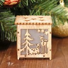 Декор с подсветкой «Зимний лес» - Фото 3