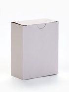 Футляр бархатный под серьги/запонки «Прямоугольник» 8×6×2,5, цвет серо-синий, вставка белая - Фото 8