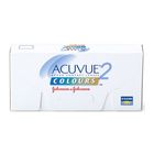 Цветные контактные линзы Acuvue 2 Colors - Green, 0.00/8,7, в наборе 6шт - Фото 1