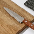 Нож кухонный поварской Universal, лезвие 12,5 см, сталь AISI 420, деревянная рукоять - Фото 2