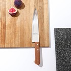 Нож кухонный поварской Universal, лезвие 20 см, сталь AISI 420, деревянная рукоять - фото 10268116