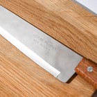 Нож кухонный поварской Universal, лезвие 20 см, сталь AISI 420, деревянная рукоять - Фото 2