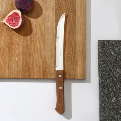 Нож кухонный универсальный TRAMONTINA Universal, лезвие 15 см, сталь AISI 420, деревянная рукоять