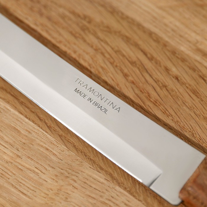 Нож кухонный универсальный Universal, лезвие 15 см, сталь AISI 420, деревянная рукоять - фото 1892176941