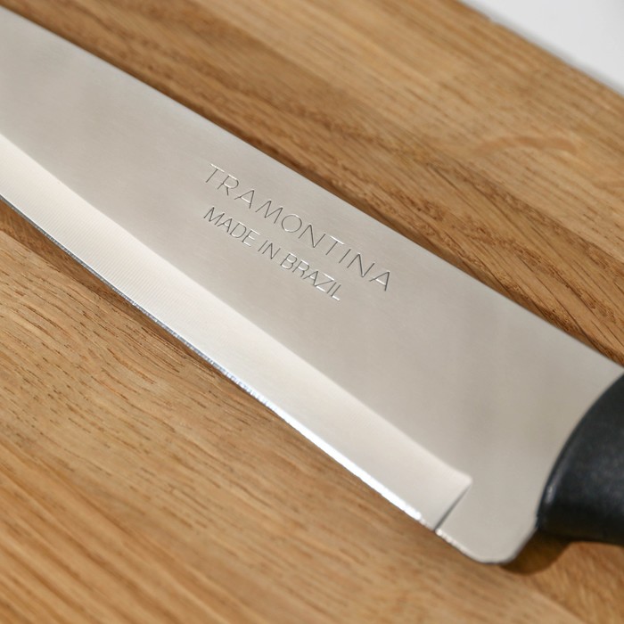 Нож кухонный Tramontina Athus для мяса, лезвие 17,5 см, сталь AISI 420 - фото 1908327759