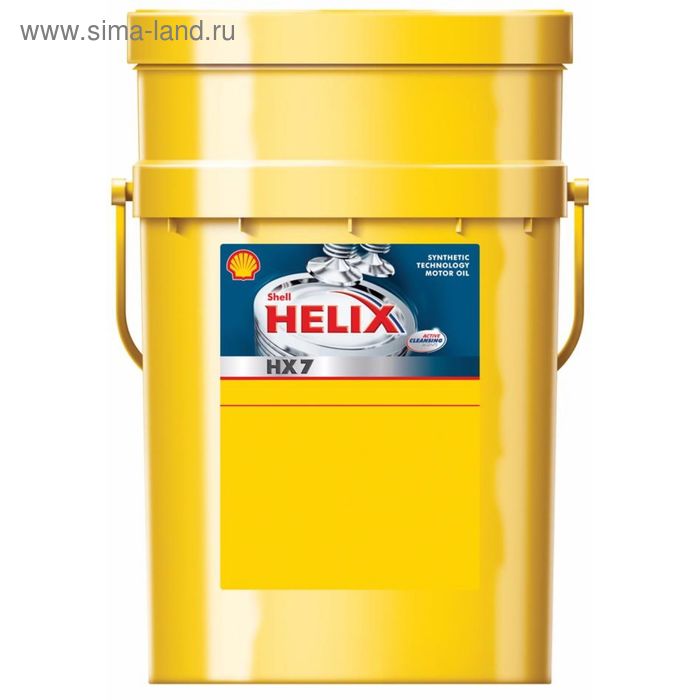 Масло моторное Shell Helix HX7 5W-40, LHEL081P11, 20 л - Фото 1