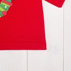 Футболка с длинным рукавом "Рождественский венок" Микки Маус, рост 86-92(28), 1,5-2 года - Фото 5