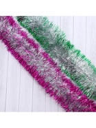 Мишура новогодняя «Зимнее волшебство. Алмаз», d=8.5 см, 200 см, МИКС - Фото 8