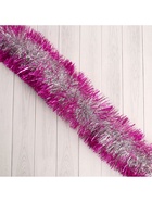 Мишура новогодняя «Зимнее волшебство. Алмаз», d=8.5 см, 200 см, МИКС - Фото 9