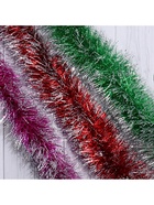 Мишура новогодняя «Зимнее волшебство. Болеро», d=8 см, 200 см, МИКС - Фото 8