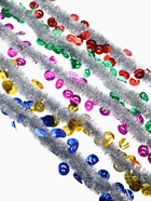 Мишура новогодняя «Зимнее волшебство. Вираж», смайлы, d=5 см, 200 см, МИКС 2371107