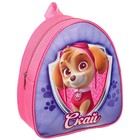 Рюкзак детский для девочки, 23×21×10 см, Щенячий патруль, Скай - Фото 3