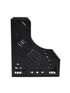 Лоток вертикальный, 3-х секционный, разборный, черный - Фото 3