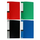 Папка А4, 30 прозрачных файлов, 400 мкм, МИКС - Фото 1