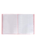 Папка А4, 100 прозрачных файлов, 400 мкм, МИКС - Фото 3