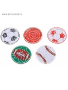 Головоломка «Спортивные мячи», цвета МИКС (комплект 12 шт) - фото 65968670