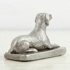 Фигура "Собака" 6х8х4 серебро - Фото 4