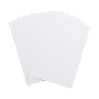 Картон белый А4, 8 листов, Calligrata, немелованный, плотность 220 г/м², в плёнке, МИКС - Фото 2