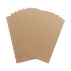 Картон белый А4, 8 листов, Calligrata, немелованный, плотность 220 г/м², в плёнке, МИКС - Фото 3
