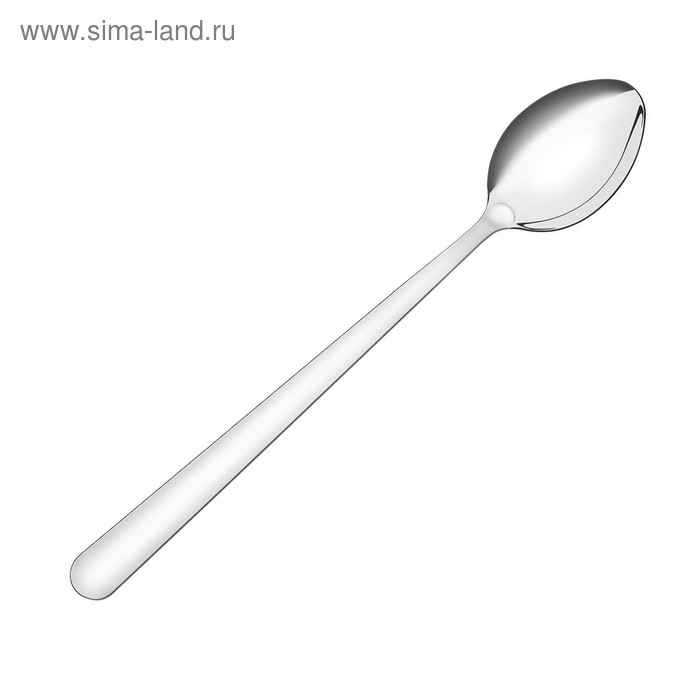 Ложка для десерта "Малибу" длинная ручка - Фото 1