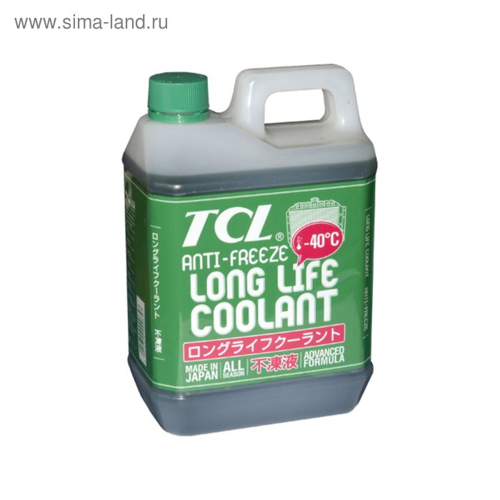 Антифриз TCL LLC -40C зеленый, 2 кг - Фото 1