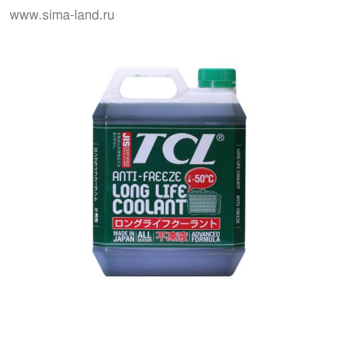 Антифриз TCL LLC -50C зеленый, 4 кг - Фото 1