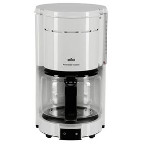 

Кофеварка Braun KF 47/1, капельная, 1000 Вт, 1.3 л, белая