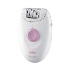 Эпилятор Braun SE 1170 (5316), 7 Вт, 1 скорость, от сети, бело-розовый - Фото 1