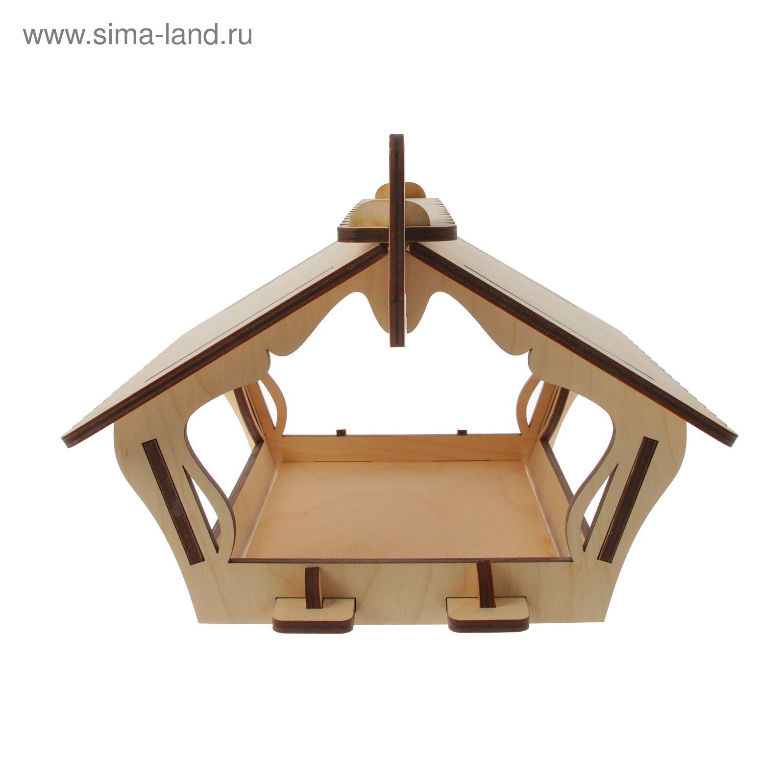 Шаблон кормушки для птиц