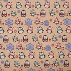 Бумага упаковочная крафтовая «Пингвинчик», 50 × 70 см - Фото 2