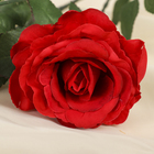 Цветок искусственный "Роза Тайгер" 9*65 см, красная - Фото 2
