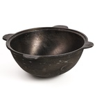 Казан, 8 л, круглое дно, алюминиевая крышка, чугун - Фото 2