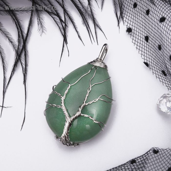 Подвеска дерево жизни «Нефрит» - Фото 1