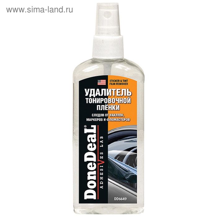 Удалитель наклеек, тонировки Done Deal спрей, 150 мл - Фото 1